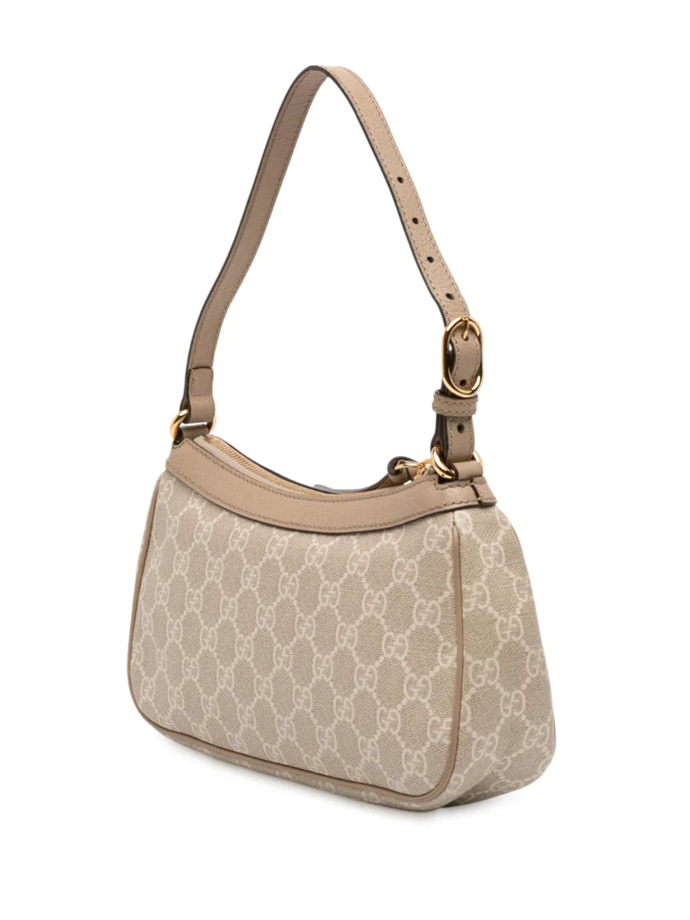 Gucci Pre Owned 2016 2025 Small Gg Supreme Ophidia Shoulder Bag — Same as shown — Size One Size — Back View