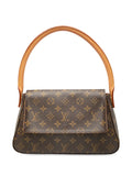 Louis Vuitton Pre Owned 2003 Monogram Mini Looping Shoulder Bag — Same as shown — Size One Size — Front View