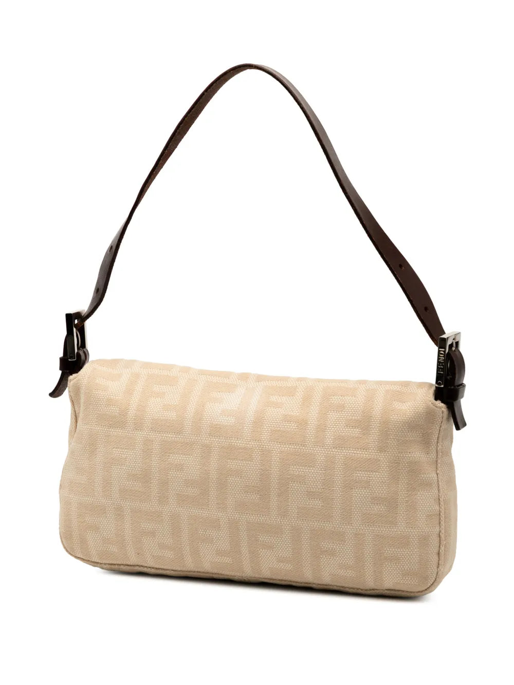 Fendi Pre Owned 20Th Century Zucca Canvas Baguette Shoulder Bag — Same as shown — Size One Size — Back View