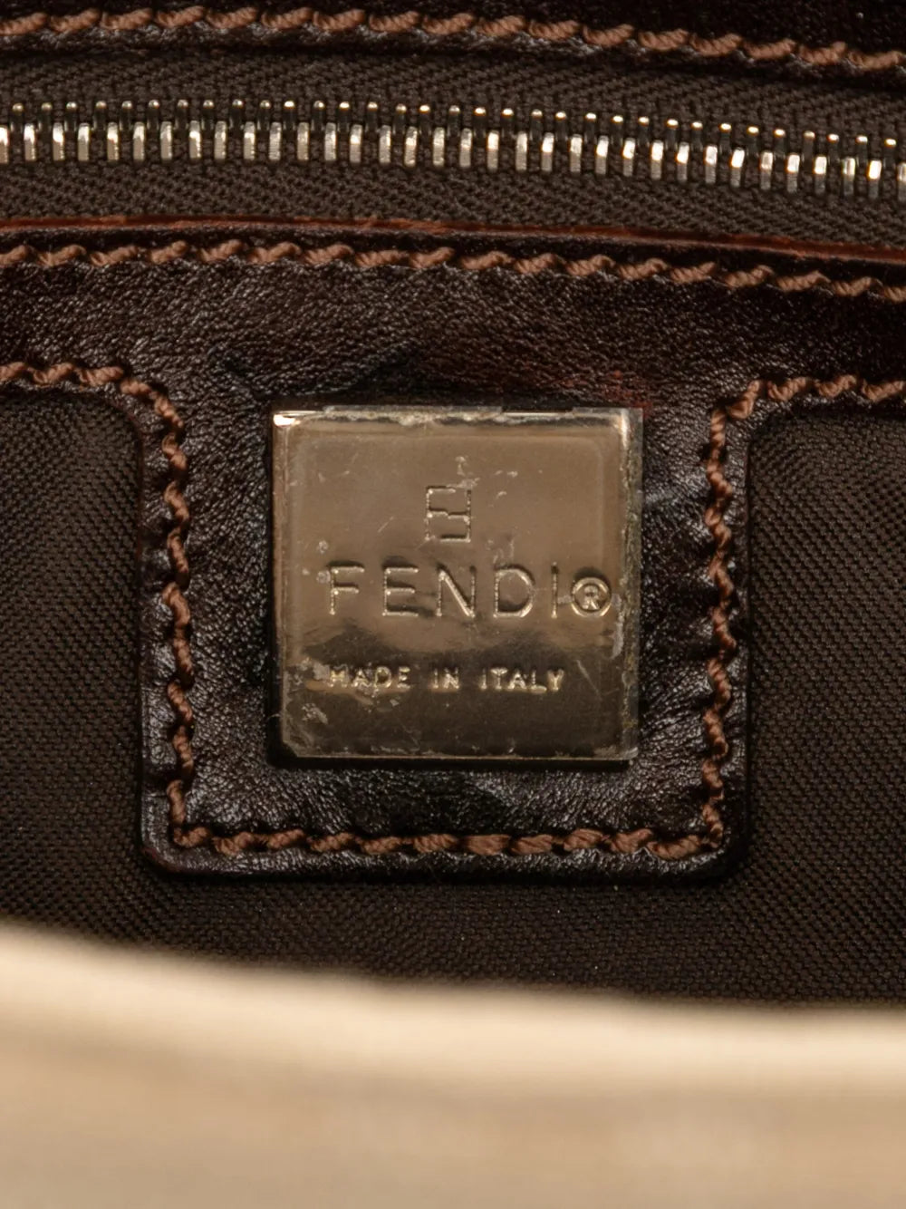 Fendi Pre Owned 20Th Century Zucca Canvas Baguette Shoulder Bag — Same as shown — Size One Size — Lifestyle View