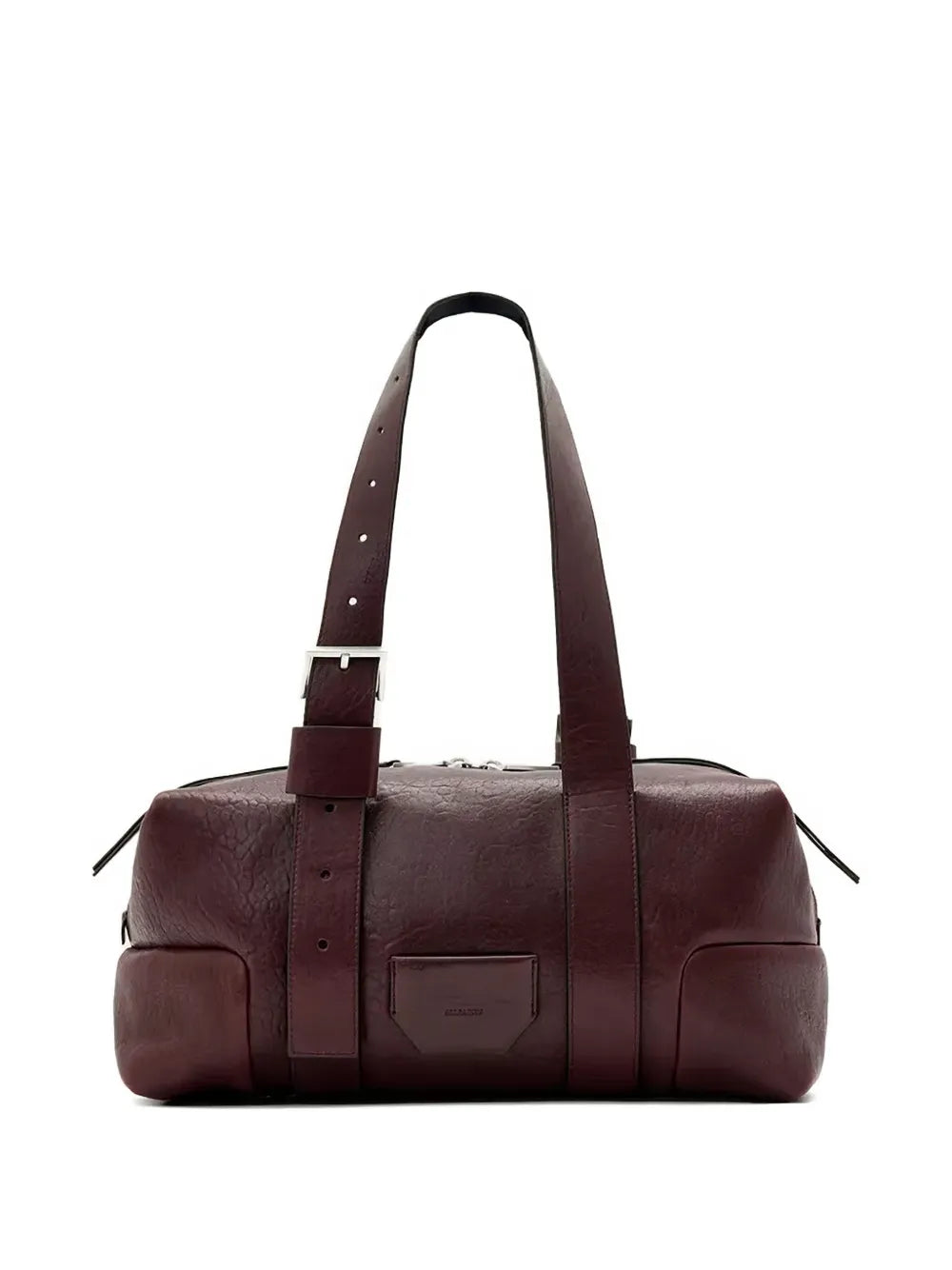 Allsaints Ares Leather Shoulder Bag — Same as shown — Size One Size — Side View