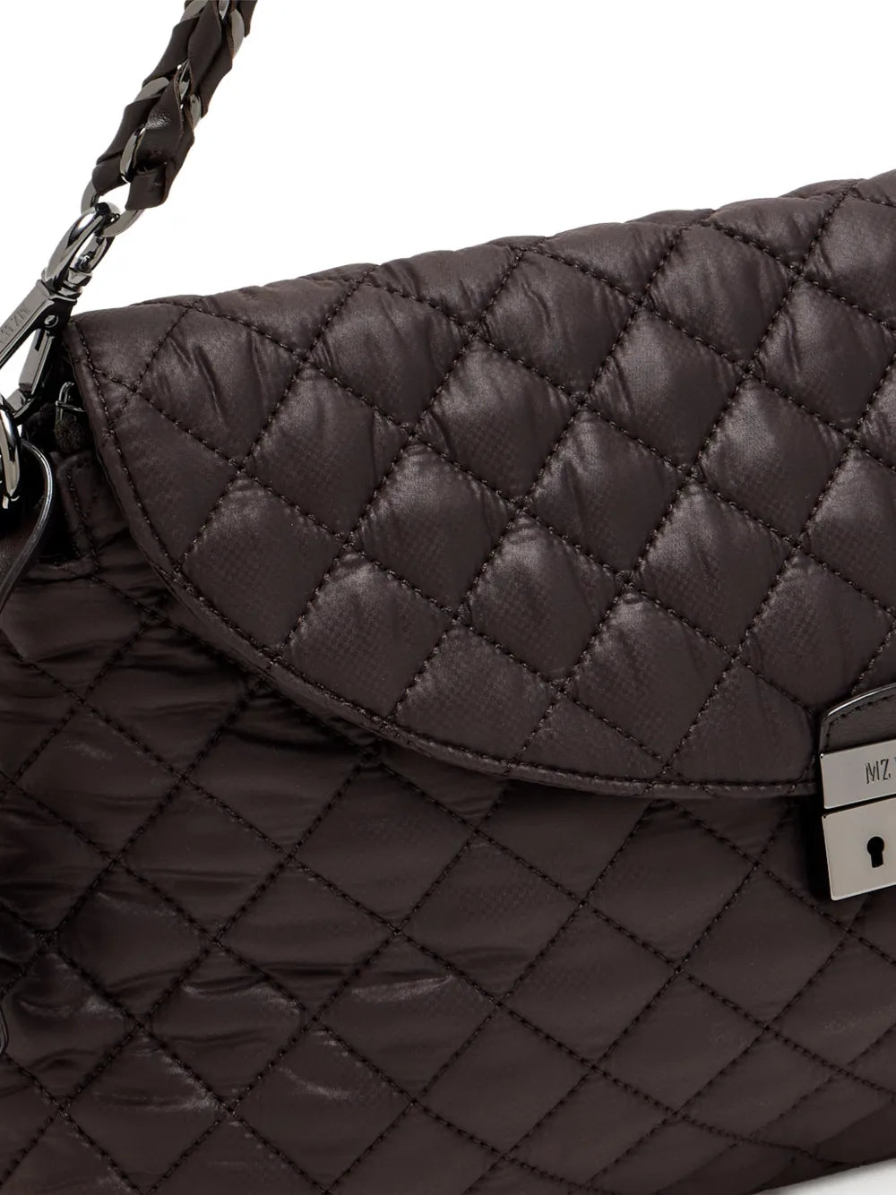 Mz Wallace Crosby Lock Shoulder Bag — Same as shown — Size One Size — Back View