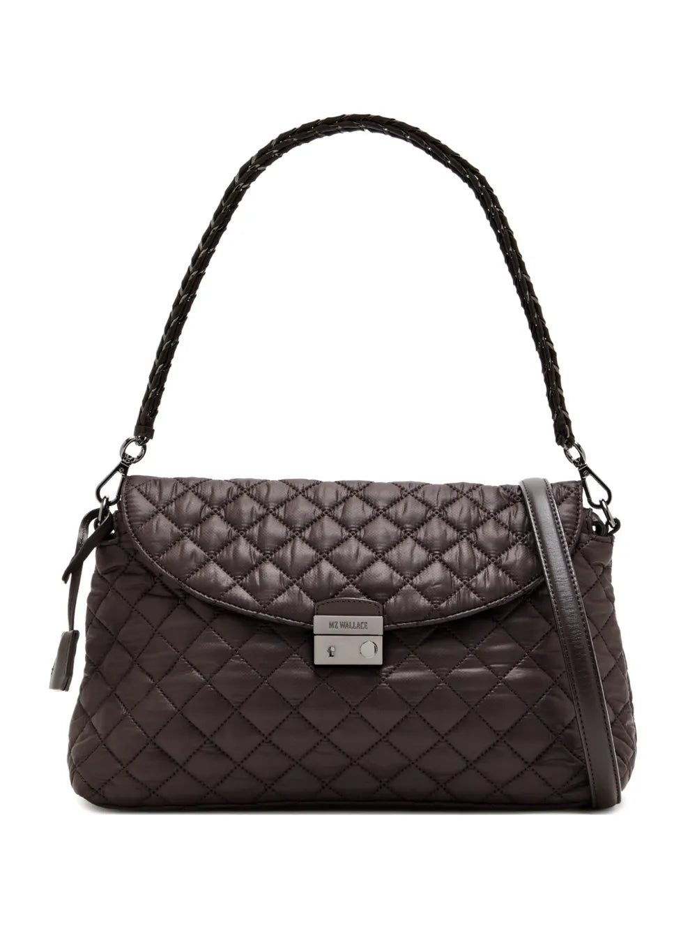 Mz Wallace Crosby Lock Shoulder Bag — Same as shown — Size One Size — Front View