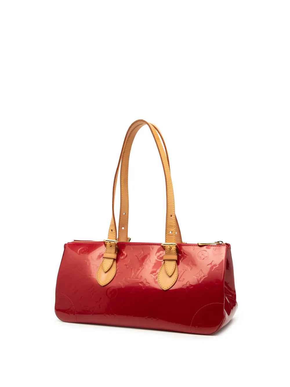 Louis Vuitton Pre Owned 2007 Monogram Vernis Rosewood Avenue Shoulder Bag — Same as shown — Size One Size — Back View