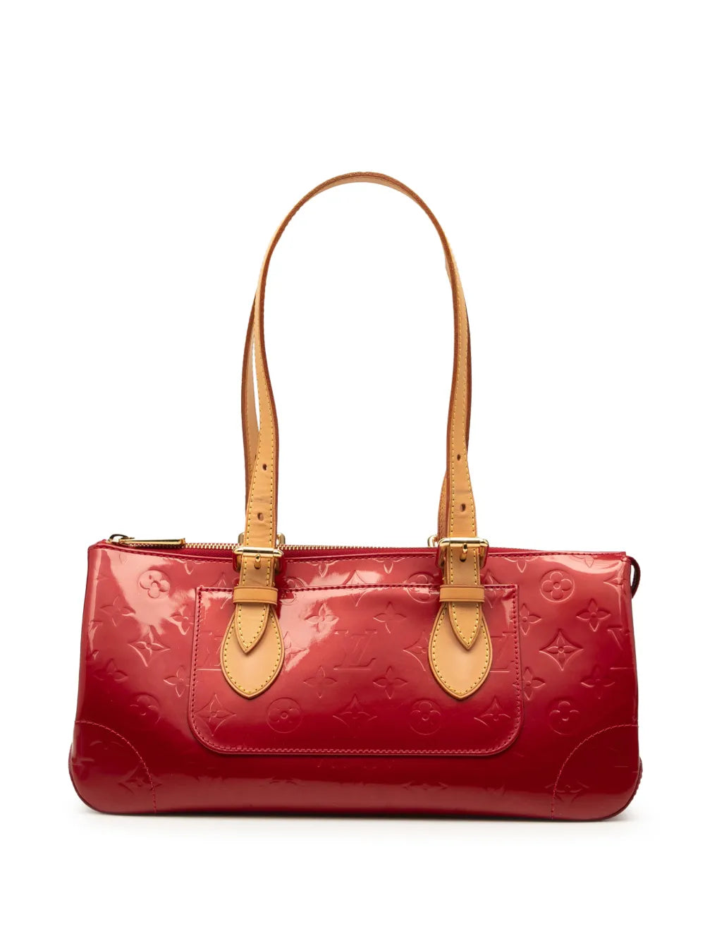 Louis Vuitton Pre Owned 2007 Monogram Vernis Rosewood Avenue Shoulder Bag — Same as shown — Size One Size — Front View