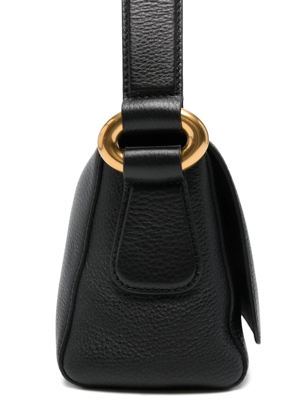 By Malene Birger Logo Plaque Shoulder Bag — Same as shown — Size One Size — Top View