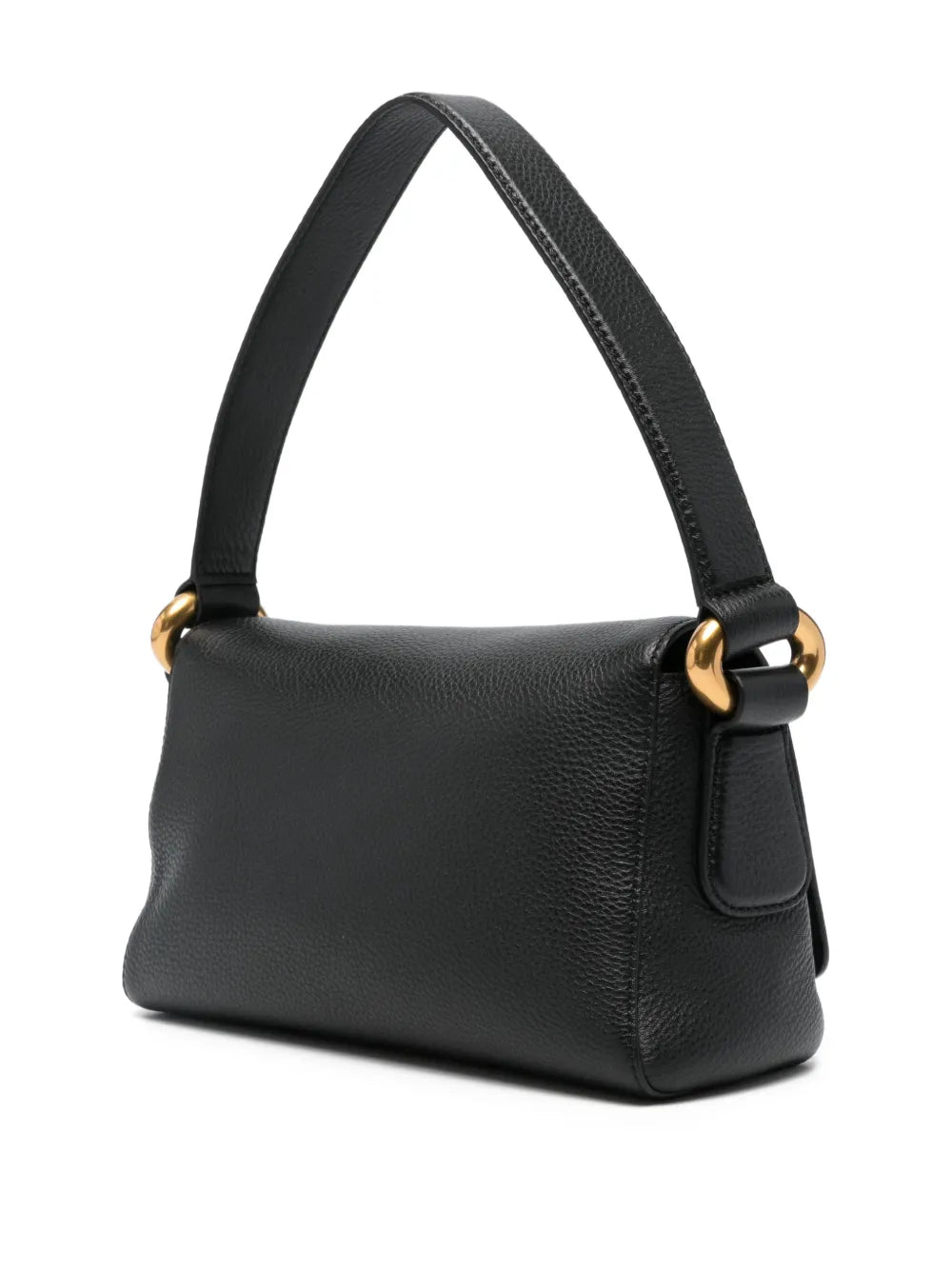 By Malene Birger Logo Plaque Shoulder Bag — Same as shown — Size One Size — Back View