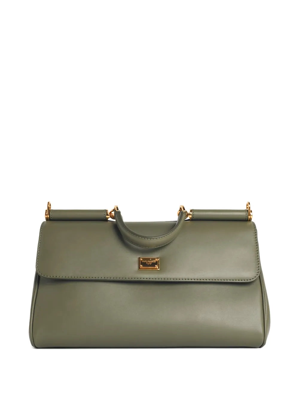Dolce Gabbana Medium Sicily Leather Tote Bag — Same as shown — Size One Size — Front View