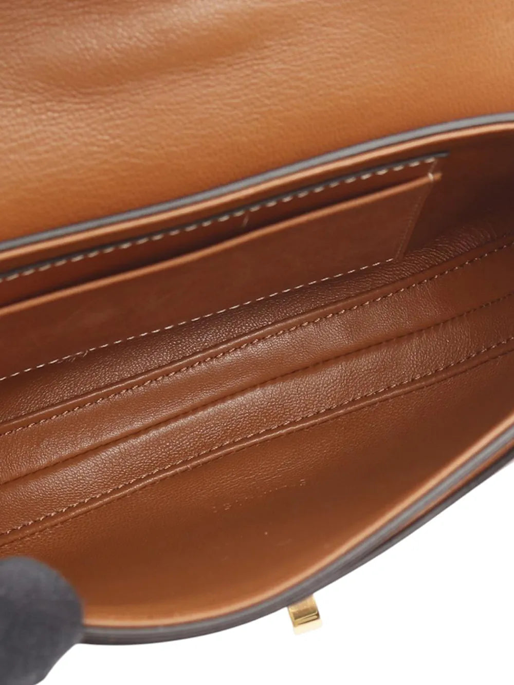 Celine Pre Owned 2021 2025 Small Calfskin Besace 16 Shoulder Bag — Same as shown — Size One Size — Top View