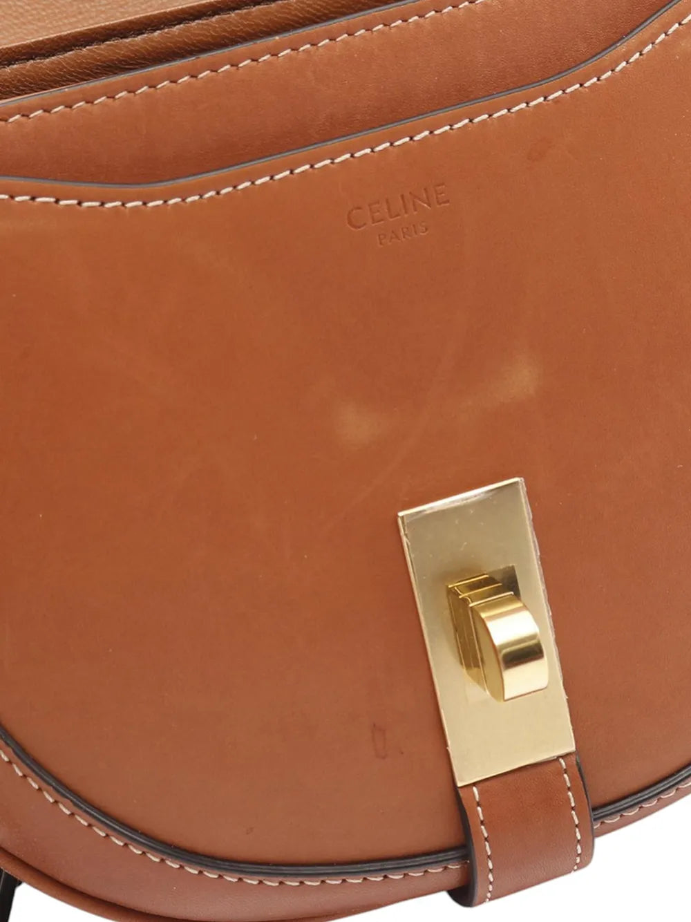 Celine Pre Owned 2021 2025 Small Calfskin Besace 16 Shoulder Bag — Same as shown — Size One Size — Lifestyle View