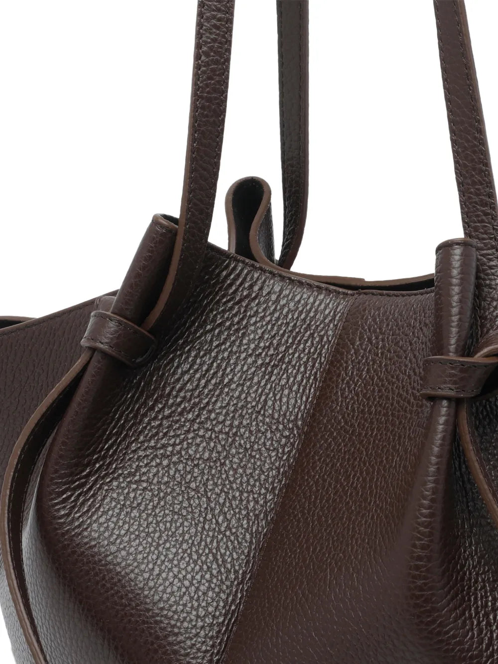Yuzefi Mochi Leather Shoulder Bag — Same as shown — Size One Size — Top View