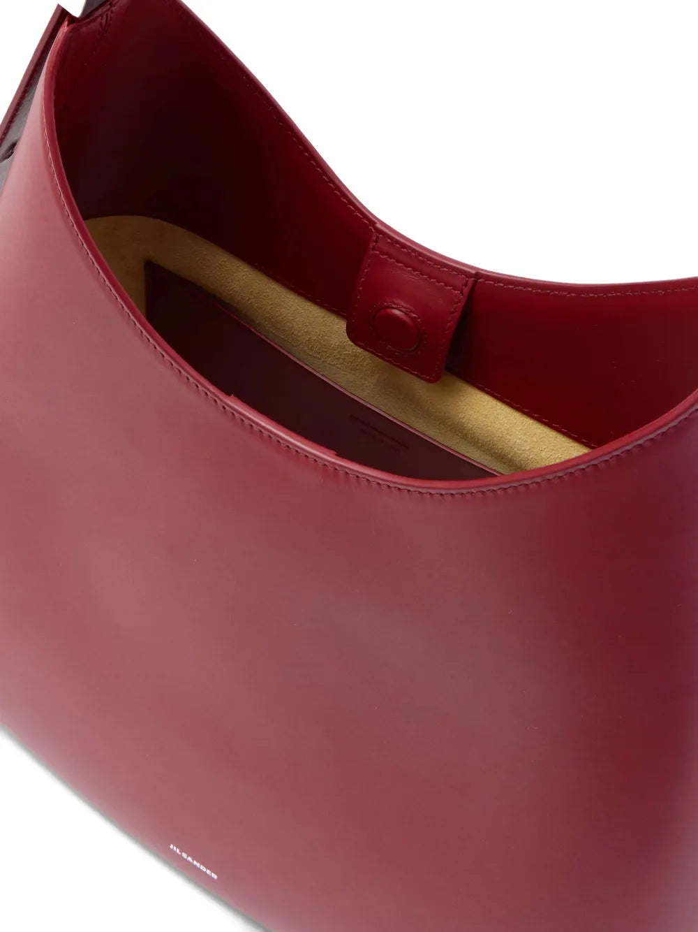 Jil Sander Eldorado Leather Shoulder Bag — Same as shown — Size One Size — Top View