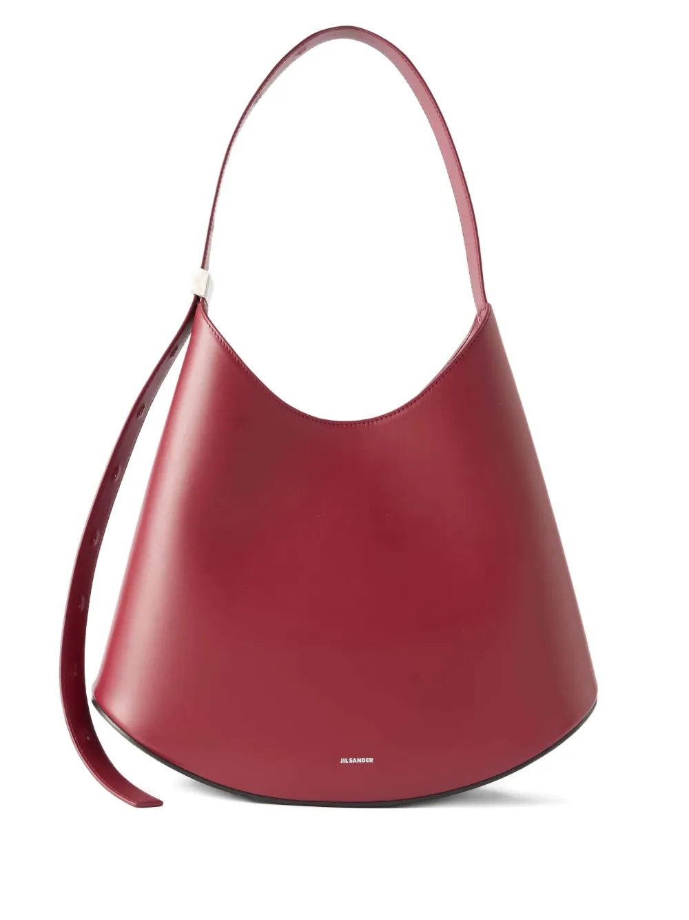 Jil Sander Eldorado Leather Shoulder Bag — Same as shown — Size One Size — Front View