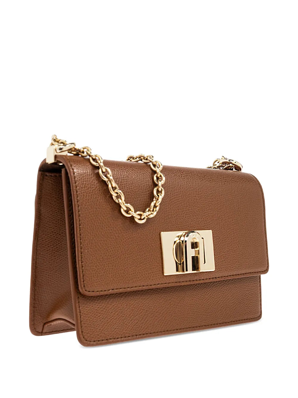 Furla Chain Padlock Tote Bag — Same as shown — Size One Size — Top View