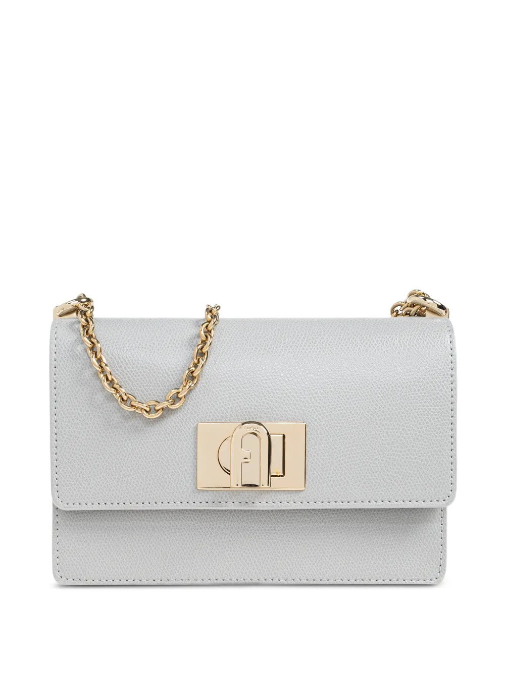 Furla 1927 Leather Tote Bag — Same as shown — Size One Size — Front View