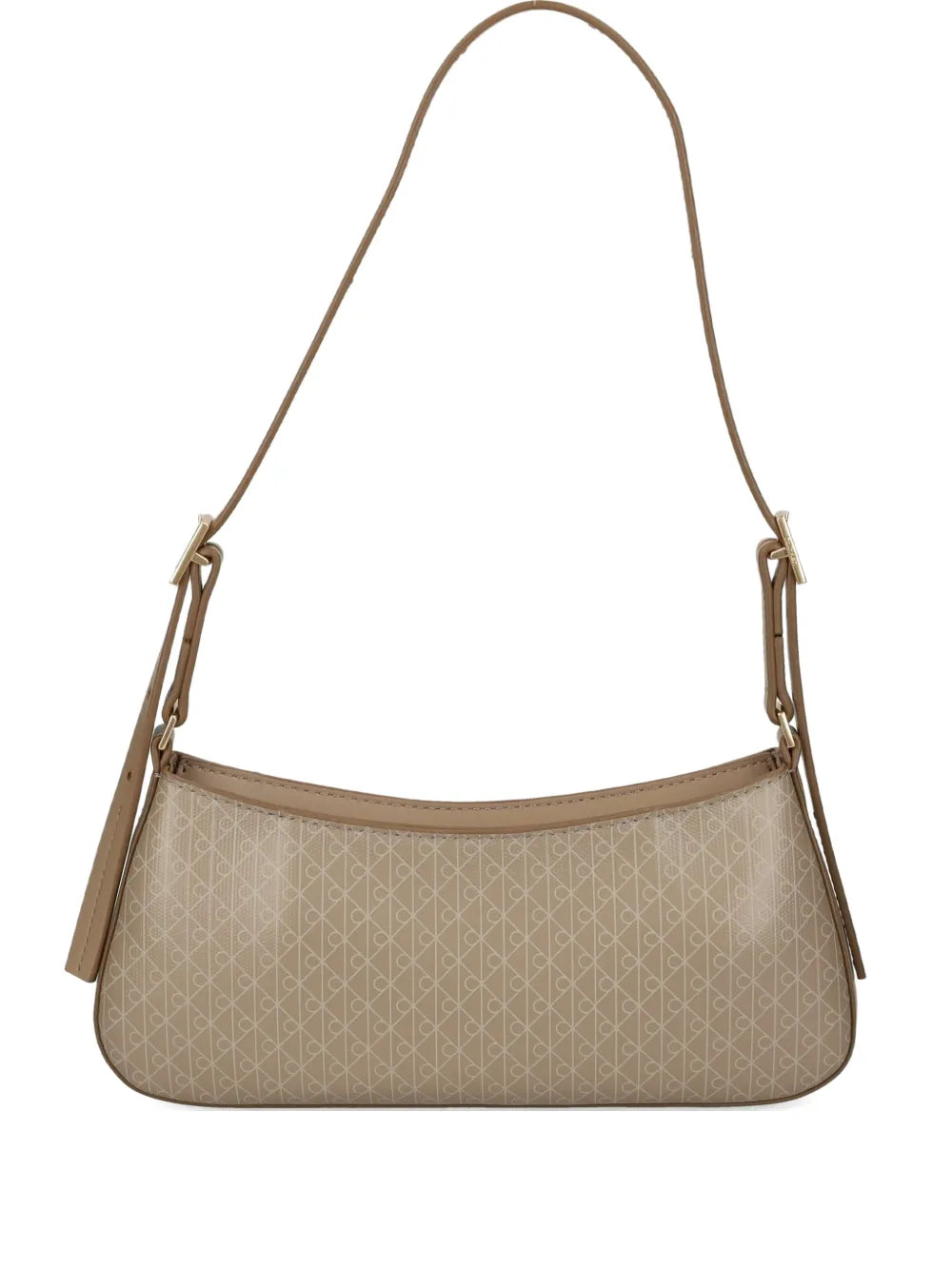 Calvin Klein Monogram Shoulder Bag — Same as shown — Size One Size — Front View