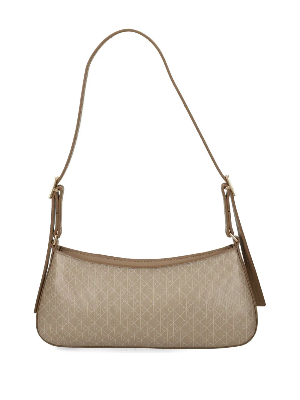 Calvin Klein Monogram Shoulder Bag — Same as shown — Size One Size — Top View