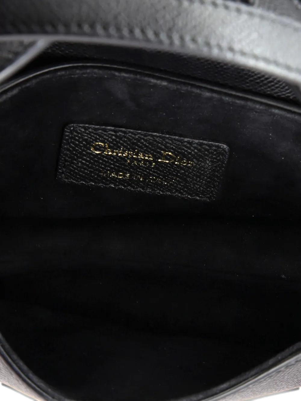 Christian Dior Pre Owned Saddle Handbag Leather Mini Shoulder Bag — Same as shown — Size One Size — Detail View