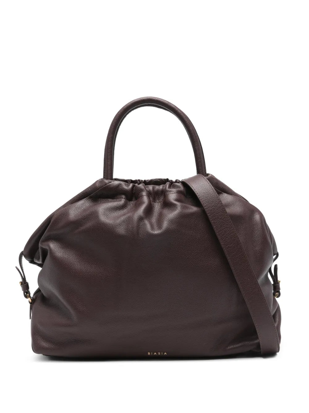 Biasia Ruffle Zip Detail Tote Bag — Same as shown — Size One Size — Front View