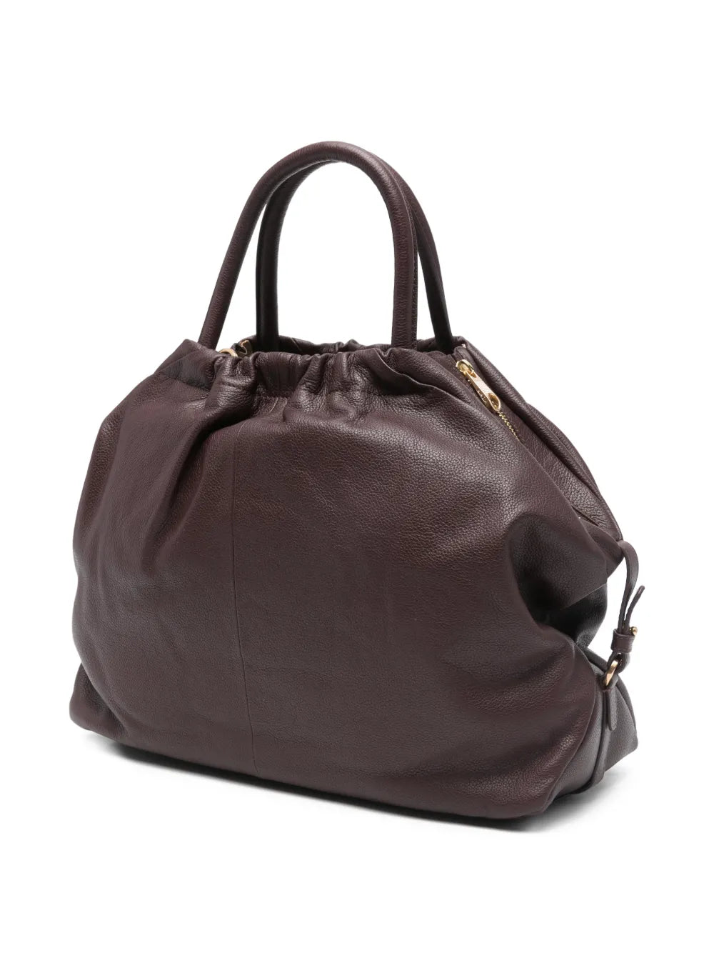 Biasia Ruffle Zip Detail Tote Bag — Same as shown — Size One Size — Back View
