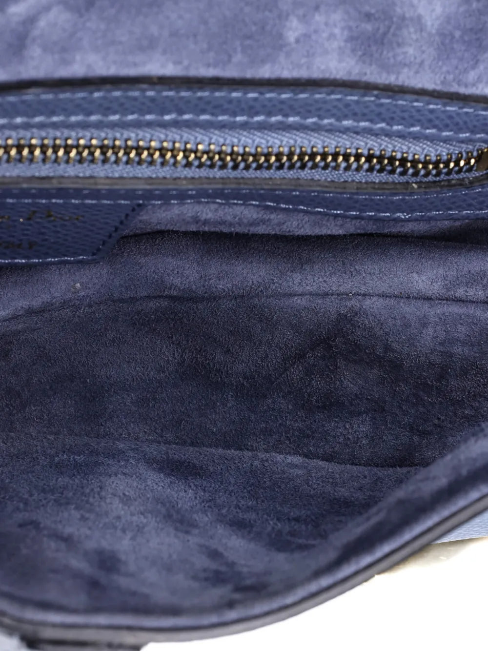 Christian Dior Pre Owned Saddle Handbag Leather Medium Shoulder Bag — Same as shown — Size One Size — Top View