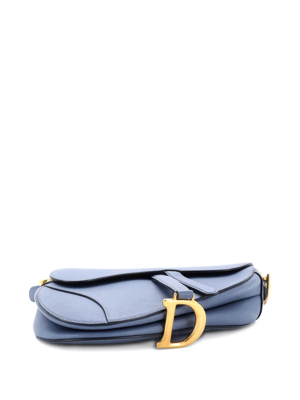 Christian Dior Pre Owned Saddle Handbag Leather Medium Shoulder Bag — Same as shown — Size One Size — Back View