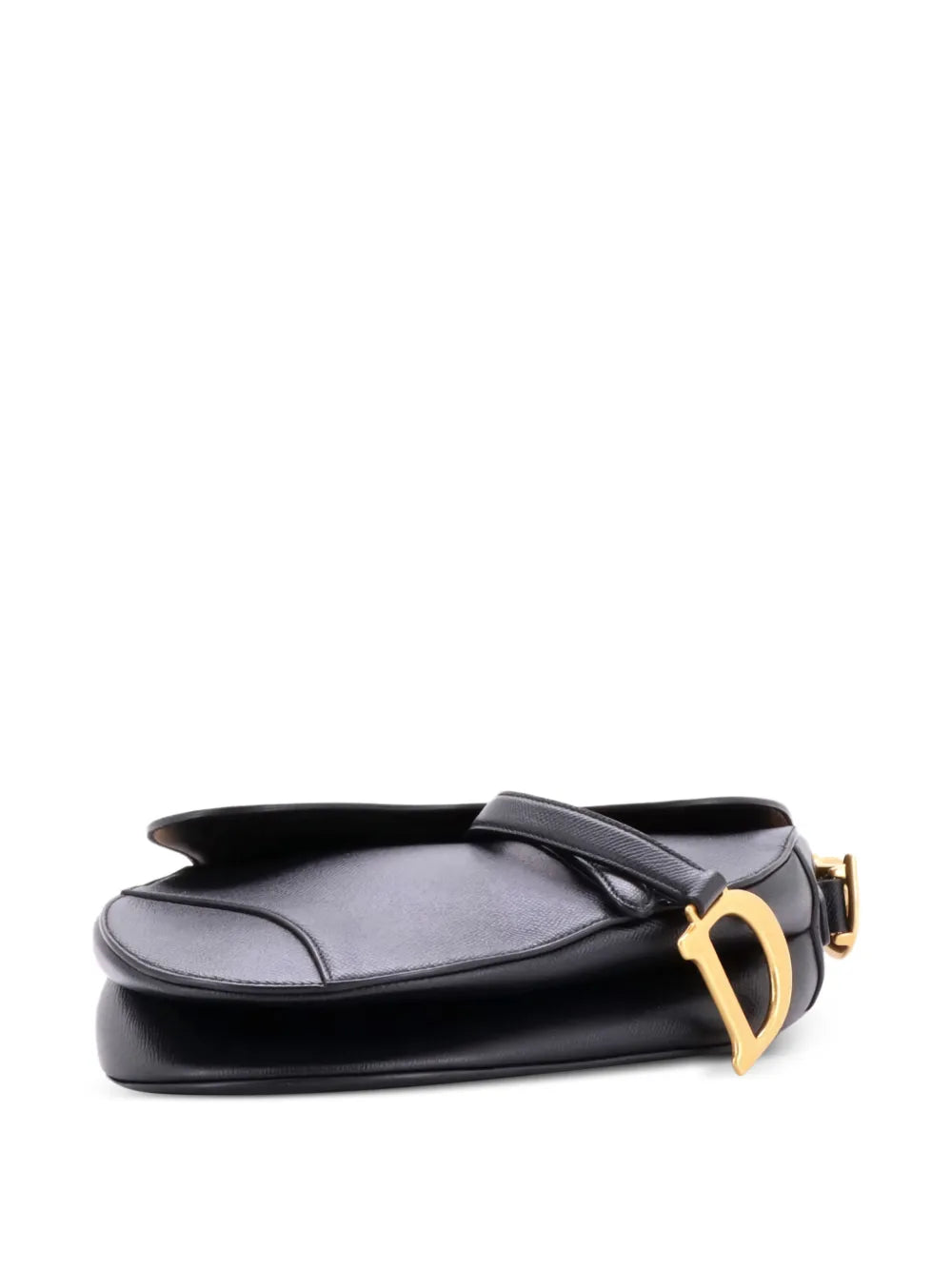 Christian Dior Pre Owned Saddle Handbag Leather Medium Shoulder Bag — Same as shown — Size One Size — Back View