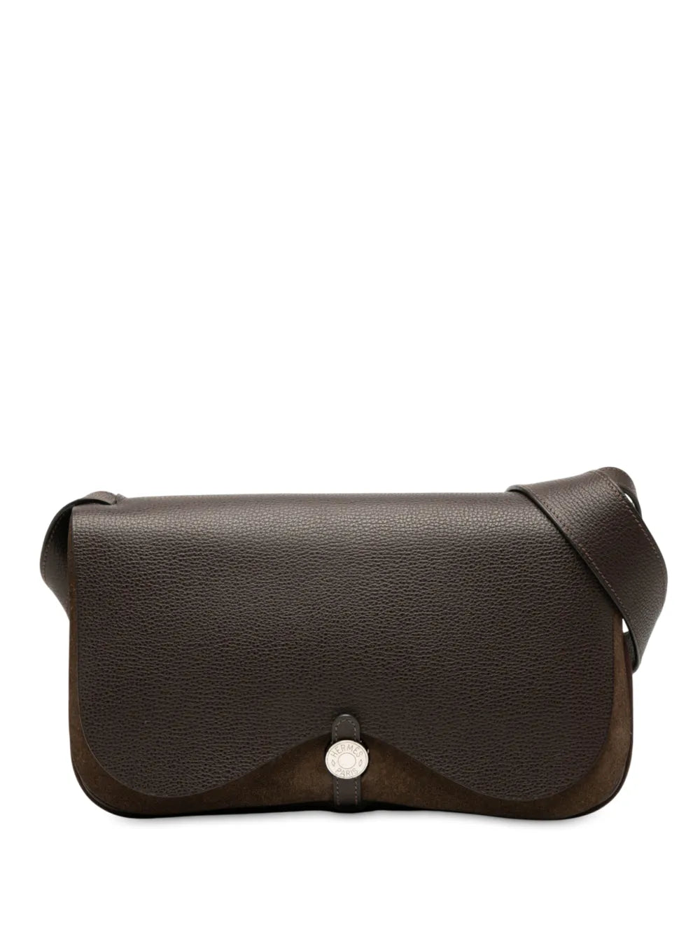 Hermes Pre Owned 2005 Vache Liege And Toile Sac Colorado Pm Shoulder Bag — Same as shown — Size One Size — Front View