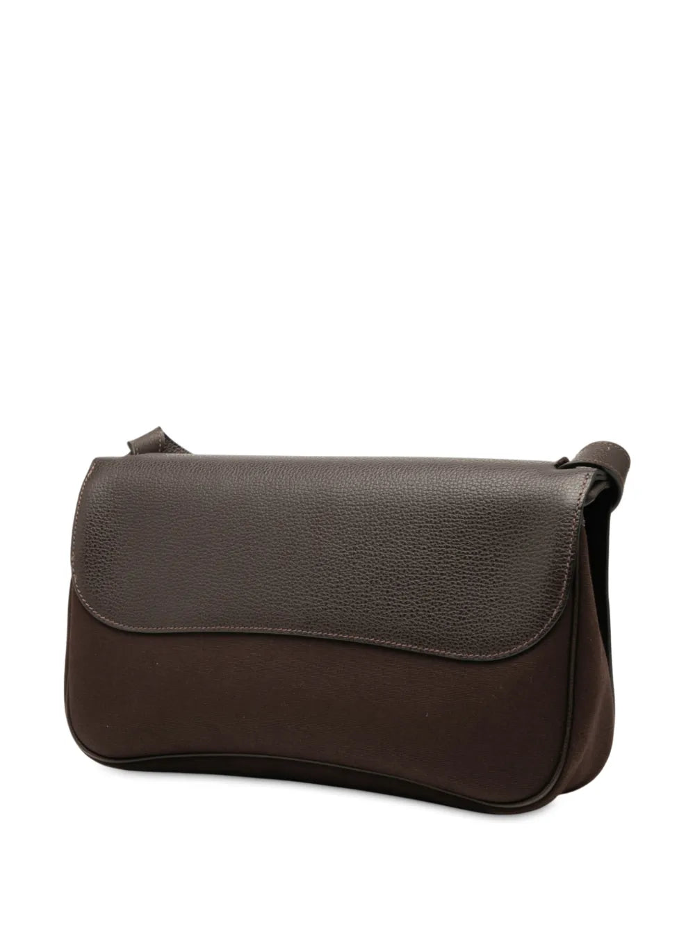 Hermes Pre Owned 2005 Vache Liege And Toile Sac Colorado Pm Shoulder Bag — Same as shown — Size One Size — Back View