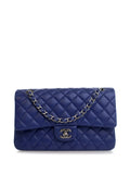 Chanel Pre Owned 2016 2017 Medium Classic Lambskin Double Flap Shoulder Bag — Same as shown — Size One Size — Front View