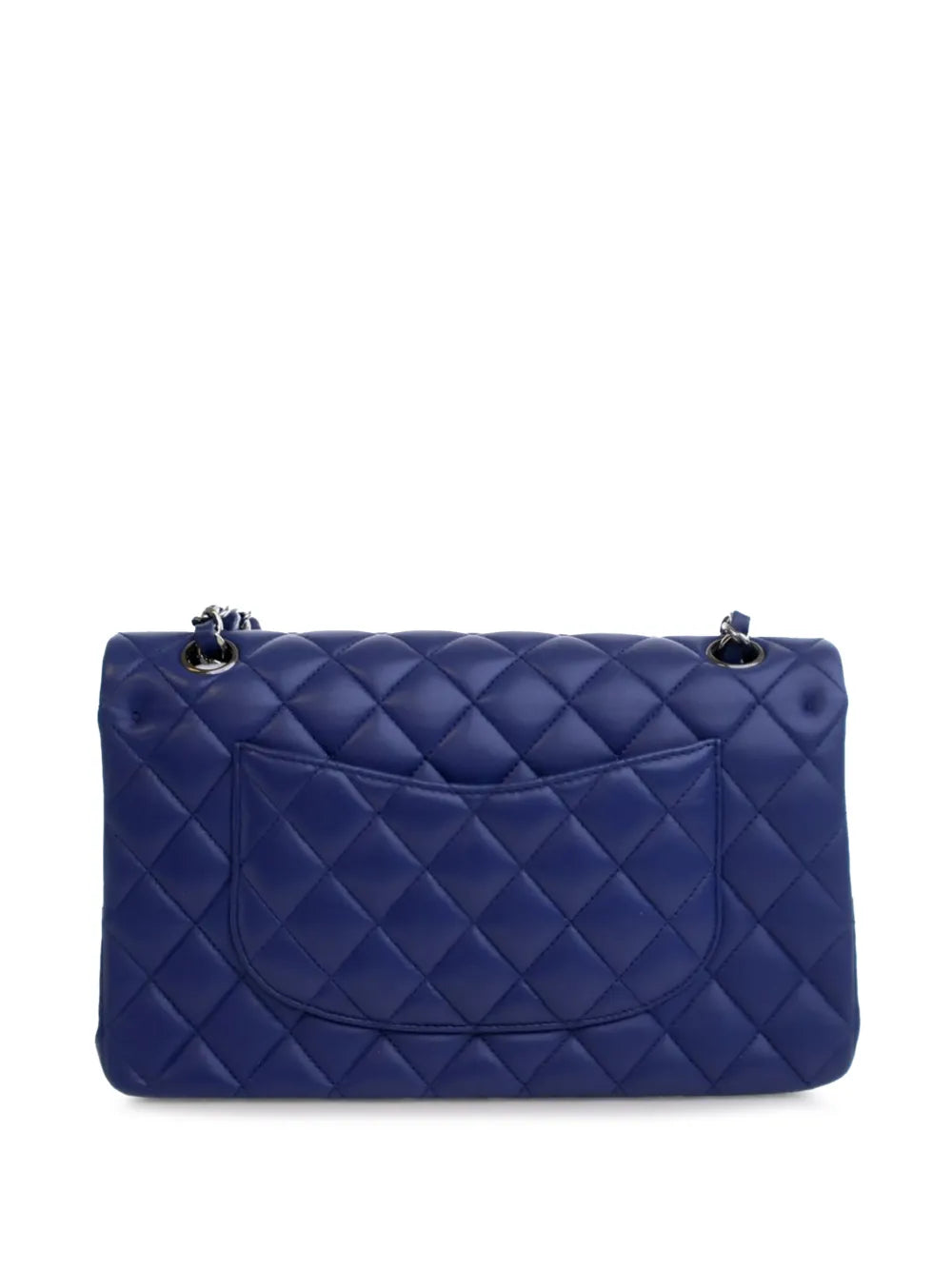 Chanel Pre Owned 2016 2017 Medium Classic Lambskin Double Flap Shoulder Bag — Same as shown — Size One Size — Back View