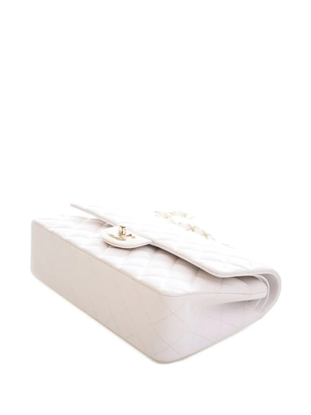 Chanel Pre Owned 2019 Medium Classic Caviar Double Flap Shoulder Bag — Same as shown — Size One Size — Lifestyle View