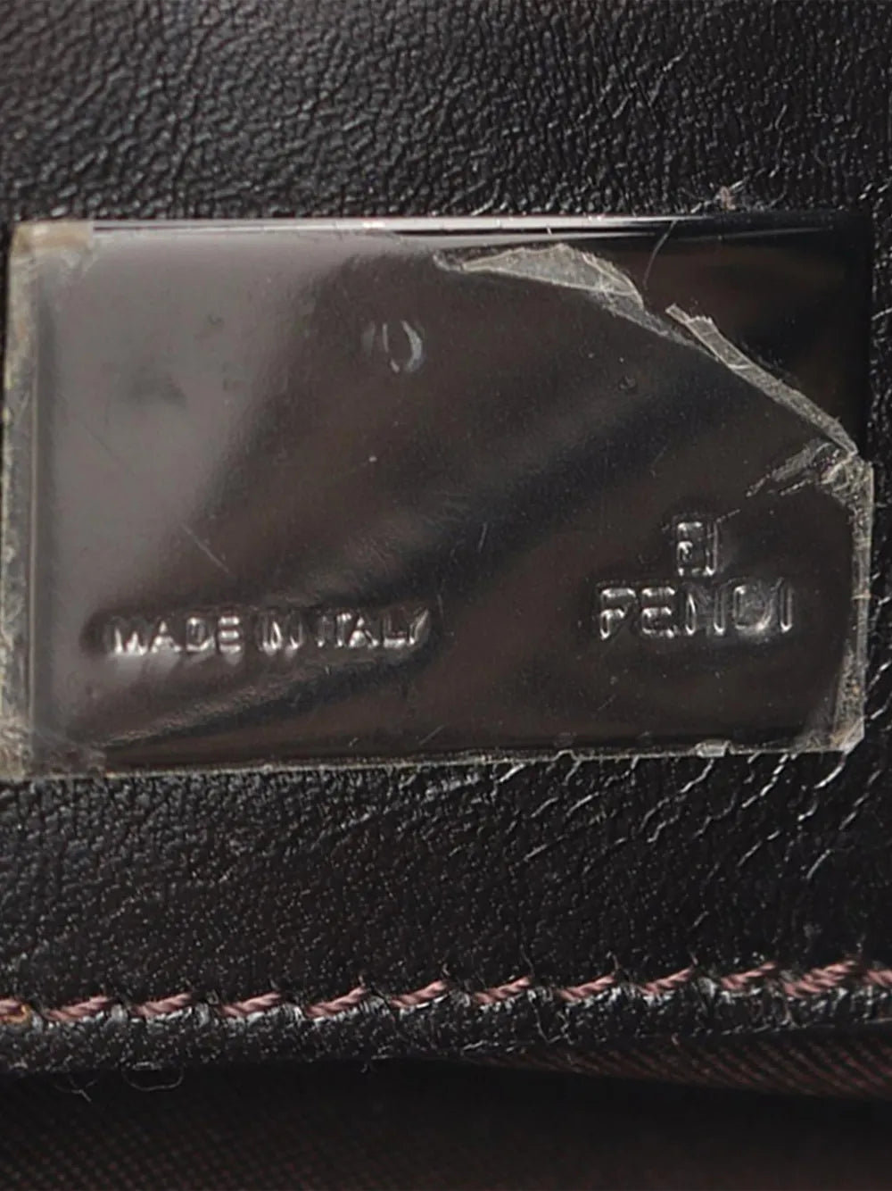 Fendi Pre Owned 2000 2010 Zucchino Canvas Shoulder Bag — Same as shown — Size One Size — Detail View