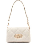 Liu Jo Lapuffy Logo Plaque Shoulder Bag — Same as shown — Size One Size — Front View