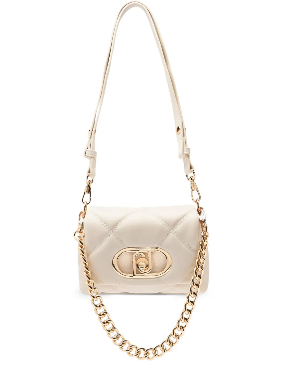 Liu Jo Lapuffy Monogram Shoulder Bag — Same as shown — Size One Size — Front View