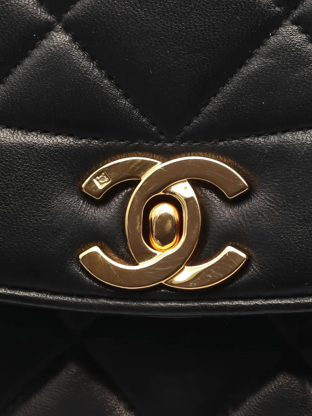 Chanel Pre Owned Diana Flap Matelasse Quilting Chain Strap Shoulder Bag — Same as shown — Size One Size — Detail View