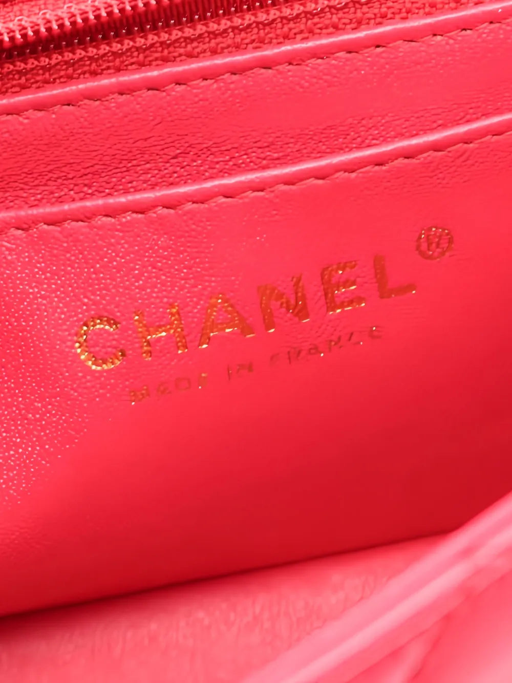 Chanel Pre Owned 2015 2016 Mini Matelasse 20 Shoulder Bag — Same as shown — Size One Size — Top View