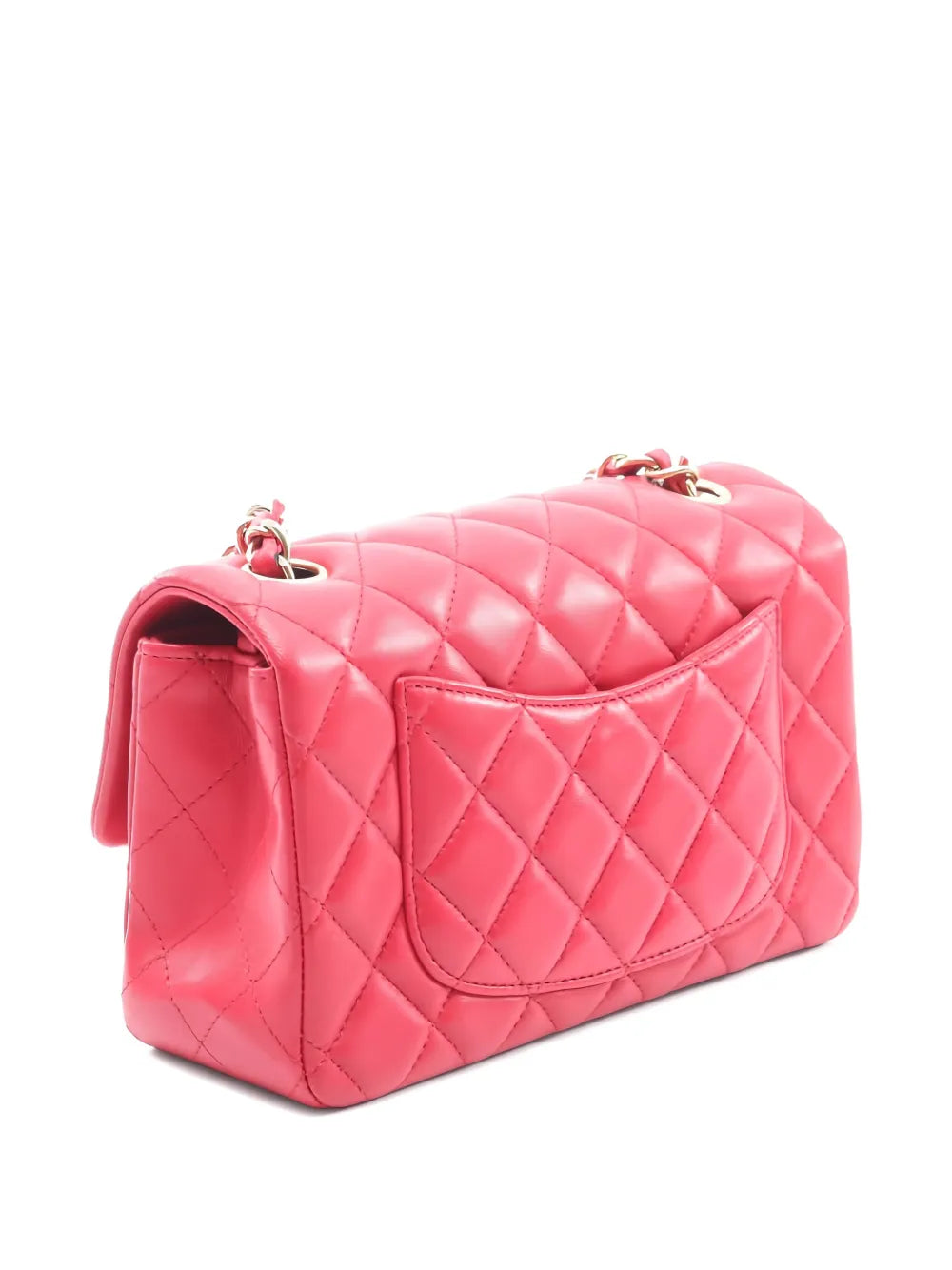 Chanel Pre Owned 2015 2016 Mini Matelasse 20 Shoulder Bag — Same as shown — Size One Size — Side View
