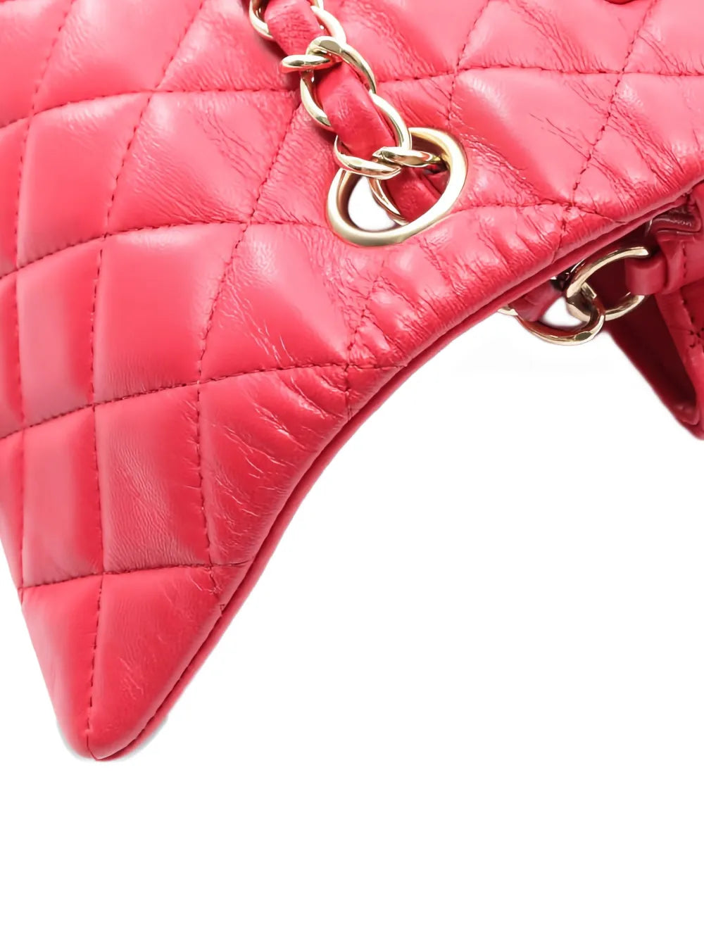 Chanel Pre Owned 2015 2016 Mini Matelasse 20 Shoulder Bag — Same as shown — Size One Size — Back View