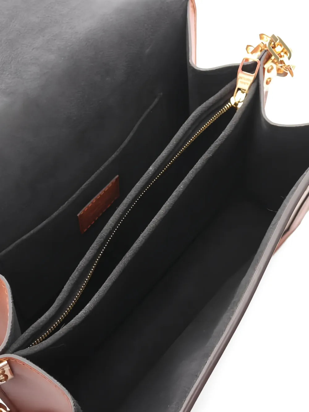 Louis Vuitton Pre Owned Monogram Pattern Chain Strap Shoulder Bag — Same as shown — Size One Size — Back View