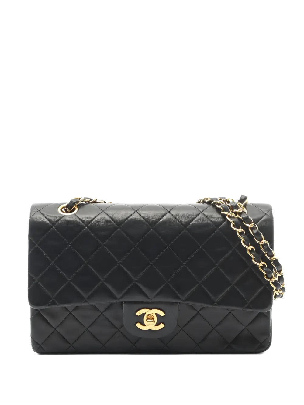 Chanel Pre Owned Matelasse Quilting Flap Top Shoulder Bag — Same as shown — Size One Size — Front View