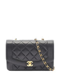 Chanel Pre Owned Diana Flap Matelasse Quilting Shoulder Bag — Same as shown — Size One Size — Front View