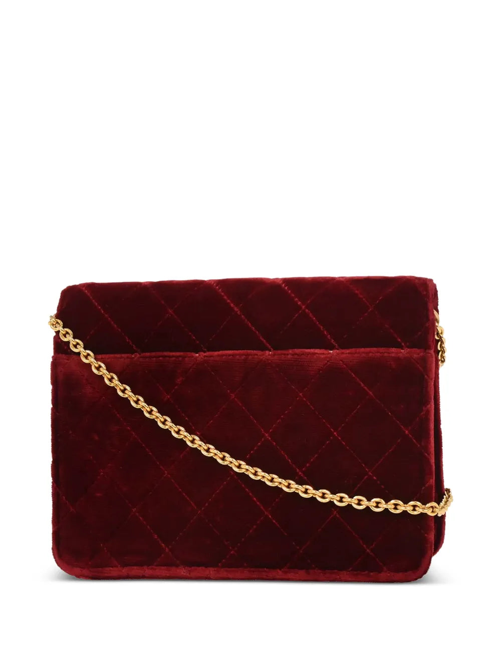 Chanel Pre Owned 1995 Quilted Design Shoulder Bag — Same as shown — Size One Size — Side View