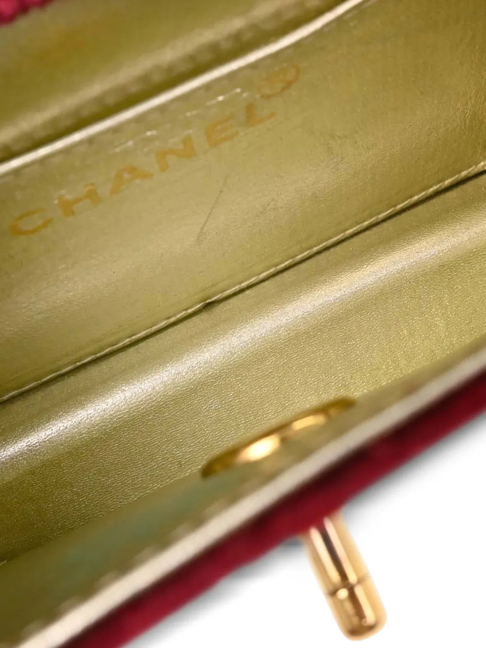 Chanel Pre Owned 1995 Quilted Design Shoulder Bag — Same as shown — Size One Size — Detail View
