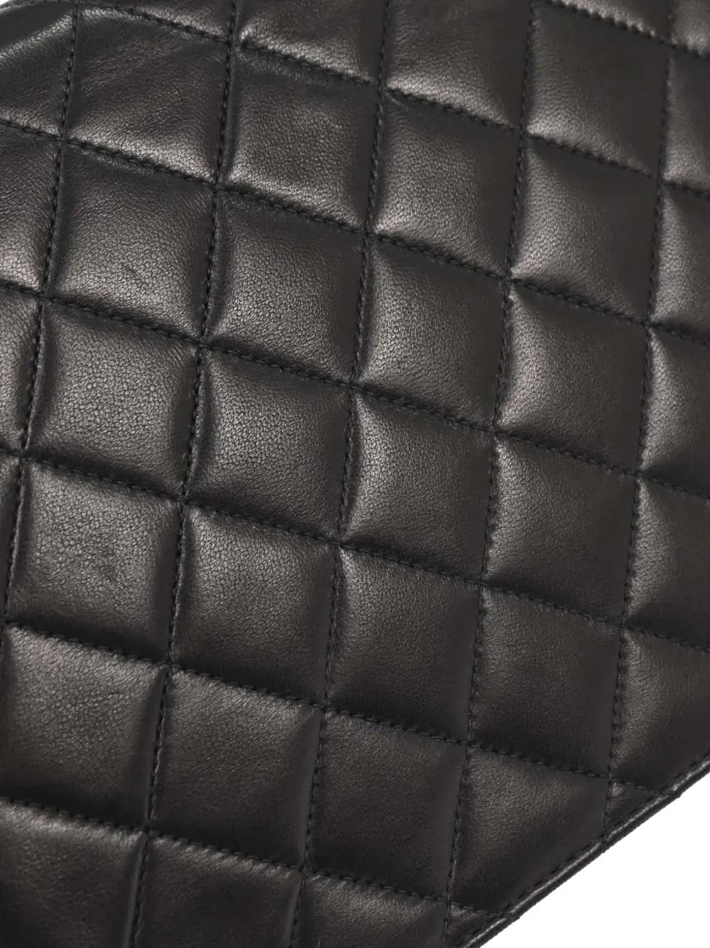 Chanel Pre Owned 2003 Small Turnlock Half Flap Shoulder Bag — Same as shown — Size One Size — Back View