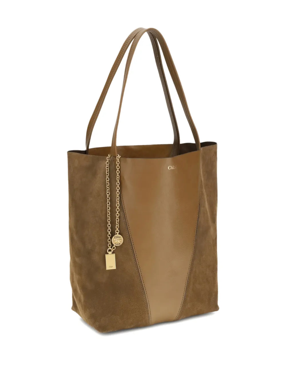 Chloe Panel Charm Shoulder Bag — Same as shown — Size One Size — Top View