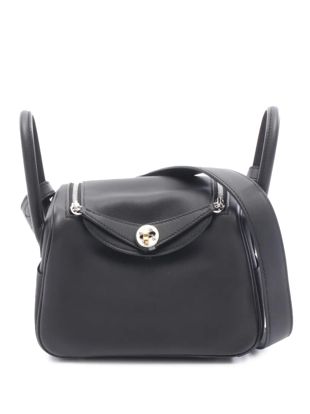 Hermes Pre Owned 2025 Mini Swift Lindy 20 Shoulder Bag — Same as shown — Size One Size — Front View