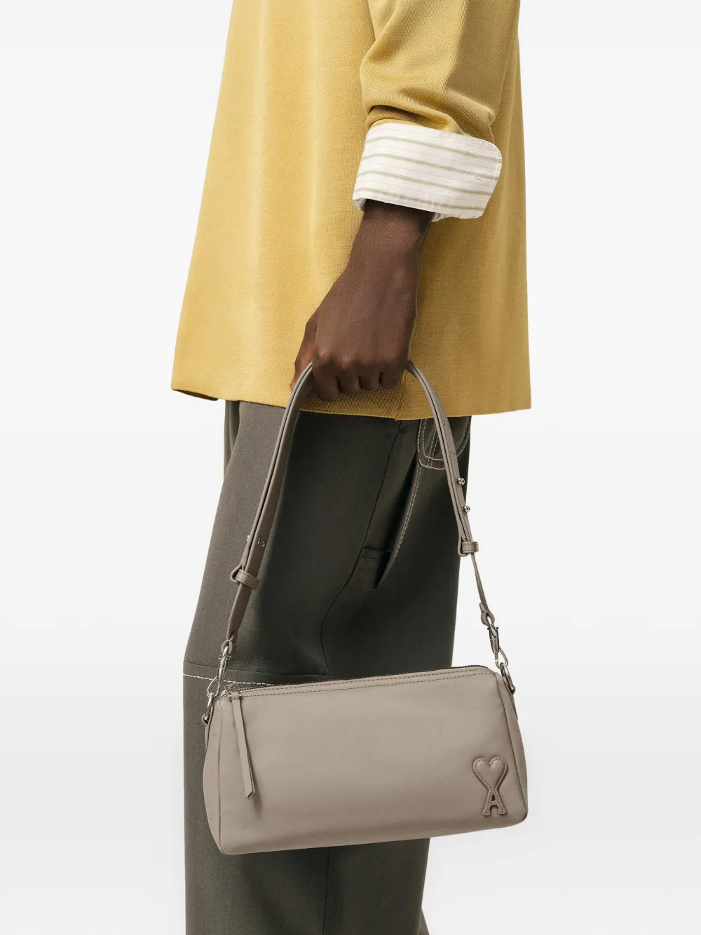 Ami Paris Marcel Shoulder Bag — Same as shown — Size One Size — Side View