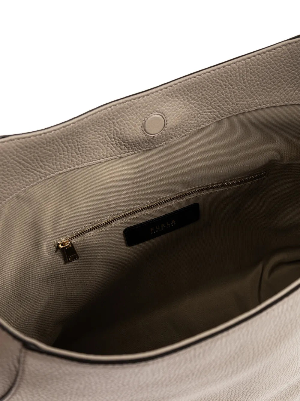 Furla Lara Grained Leather Shoulder Bag — Same as shown — Size One Size — Top View