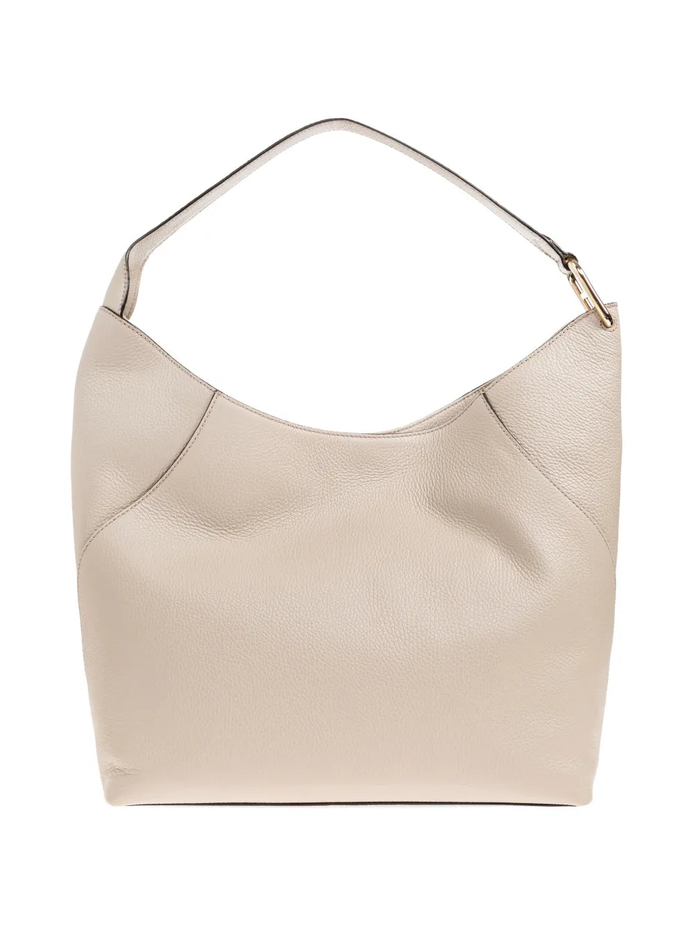 Furla Lara Grained Leather Shoulder Bag — Same as shown — Size One Size — Back View